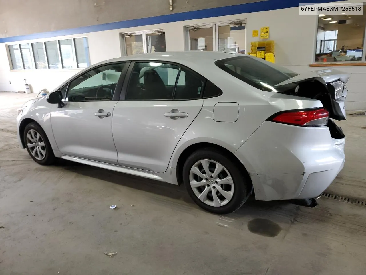 2021 Toyota Corolla Le VIN: 5YFEPMAEXMP253518 Lot: 79184194