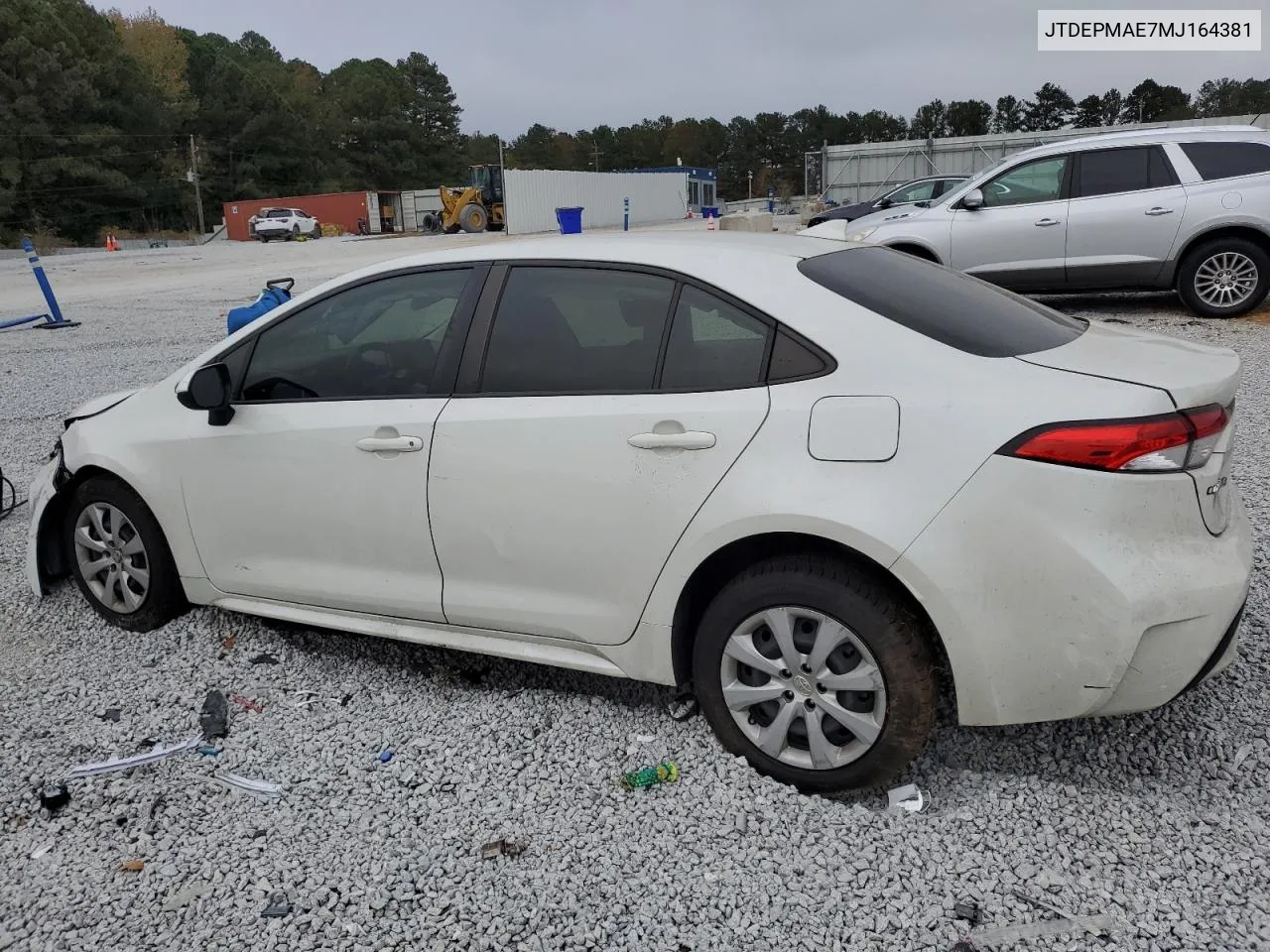 JTDEPMAE7MJ164381 2021 Toyota Corolla Le