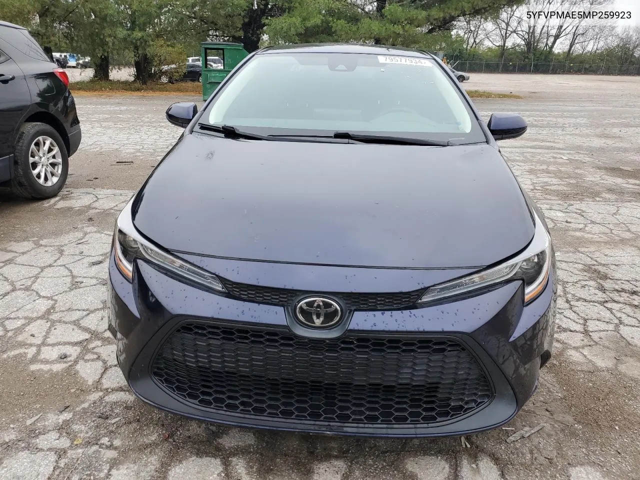 2021 Toyota Corolla Le VIN: 5YFVPMAE5MP259923 Lot: 79577934