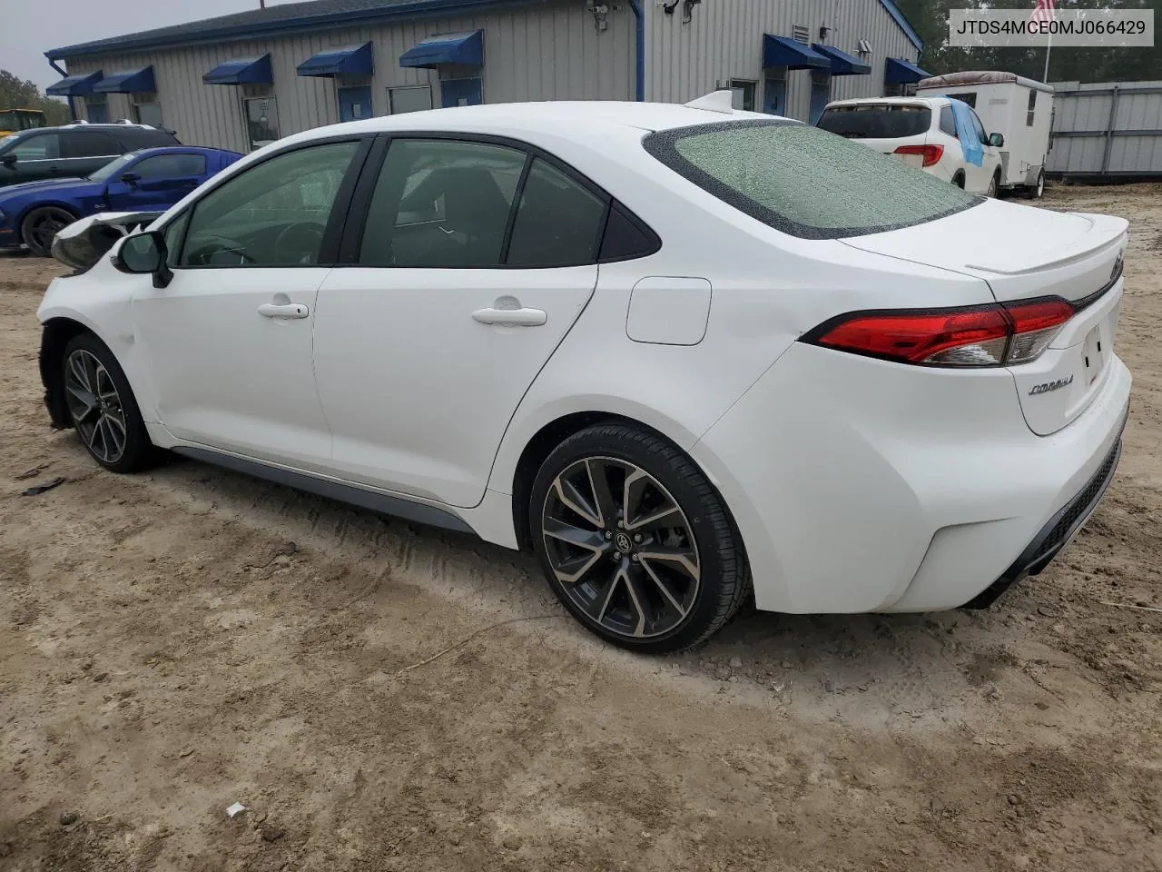 2021 Toyota Corolla Se VIN: JTDS4MCE0MJ066429 Lot: 80386174