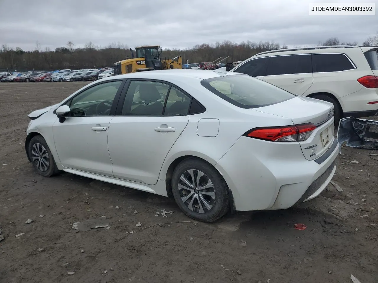 2022 Toyota Corolla Le VIN: JTDEAMDE4N3003392 Lot: 51004274