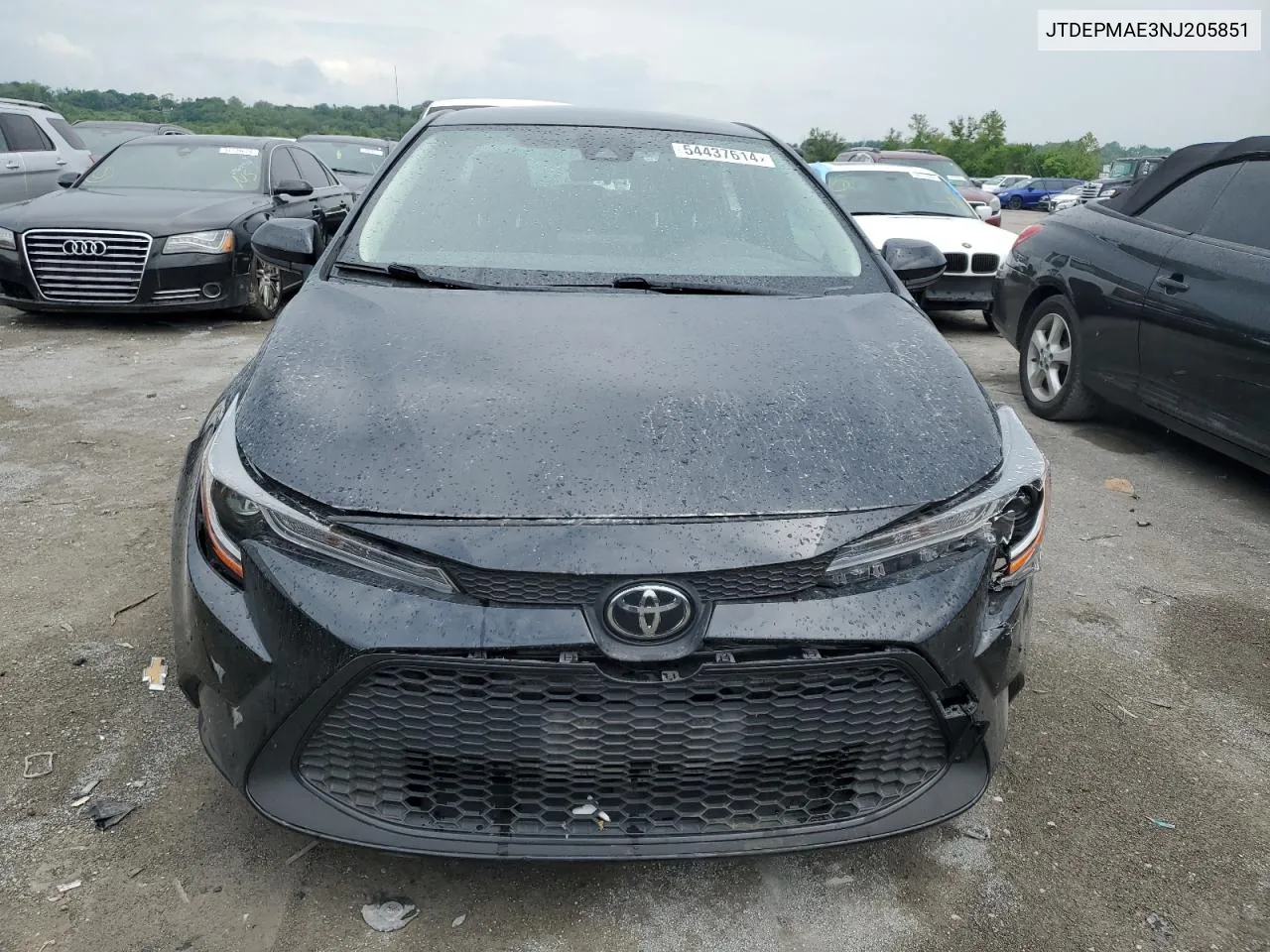 2022 Toyota Corolla Le VIN: JTDEPMAE3NJ205851 Lot: 54437614