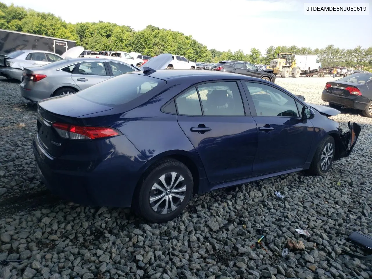 2022 Toyota Corolla Le VIN: JTDEAMDE5NJ050619 Lot: 59172844