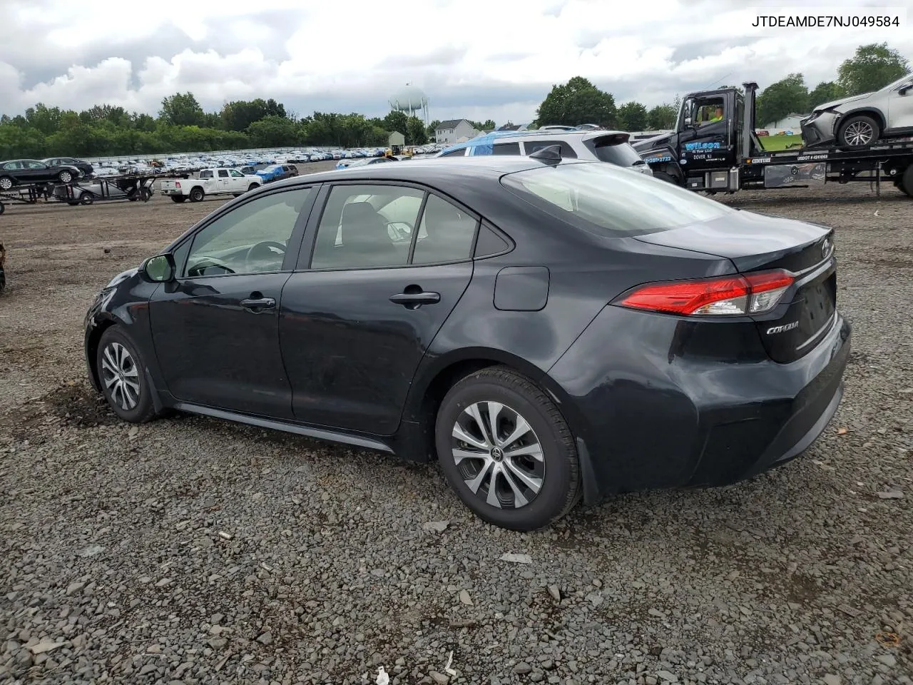 2022 Toyota Corolla Le VIN: JTDEAMDE7NJ049584 Lot: 64035114