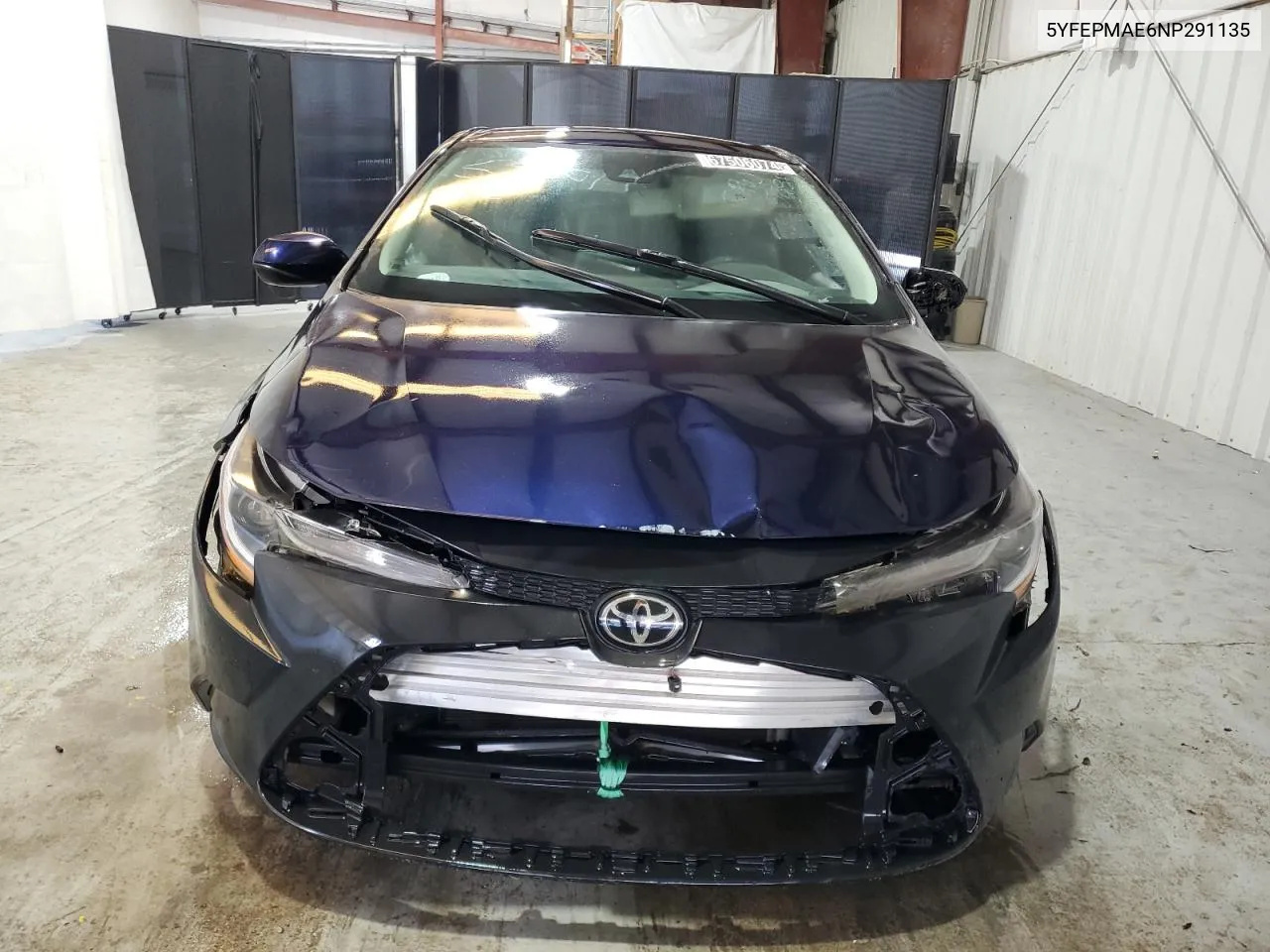 2022 Toyota Corolla Le VIN: 5YFEPMAE6NP291135 Lot: 67506074