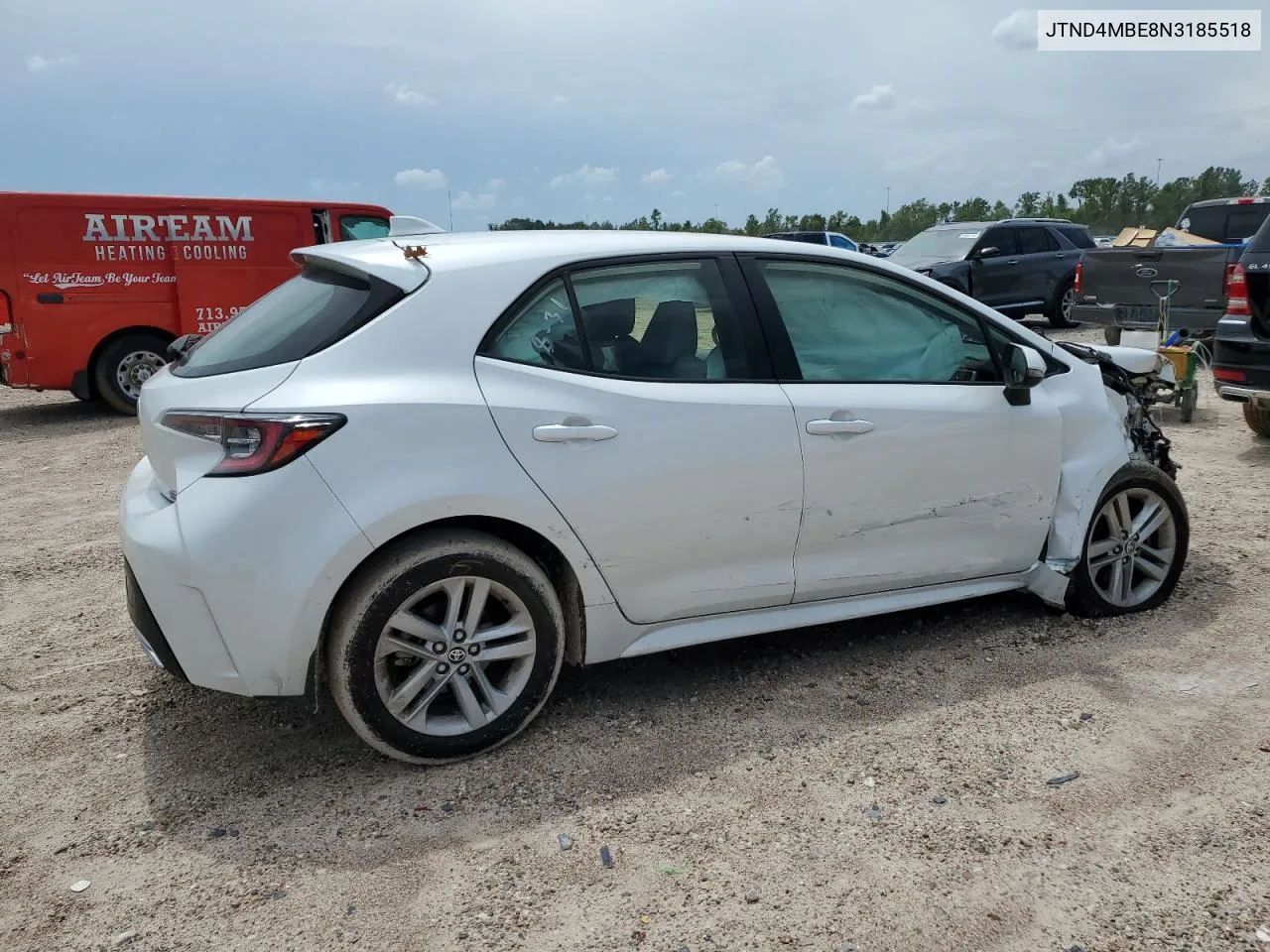 2022 Toyota Corolla Se VIN: JTND4MBE8N3185518 Lot: 70125074