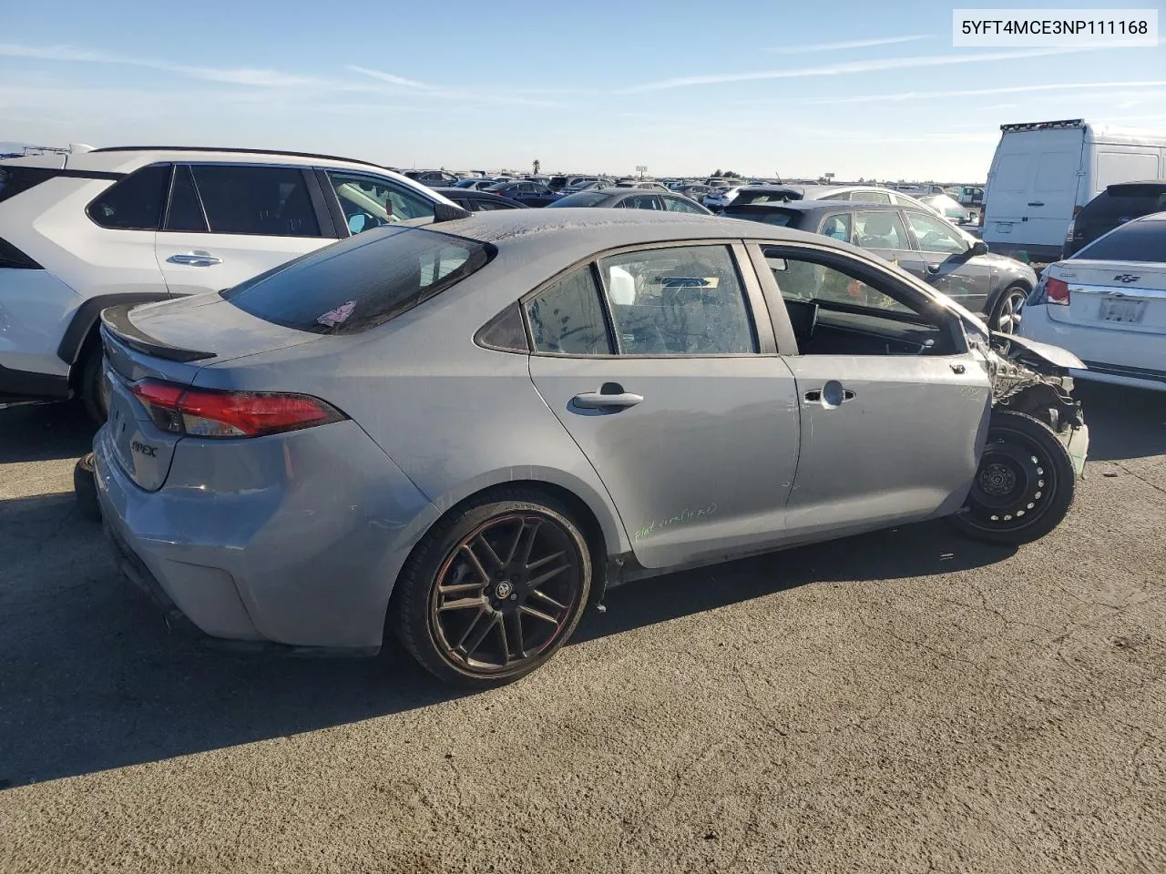 5YFT4MCE3NP111168 2022 Toyota Corolla Xse