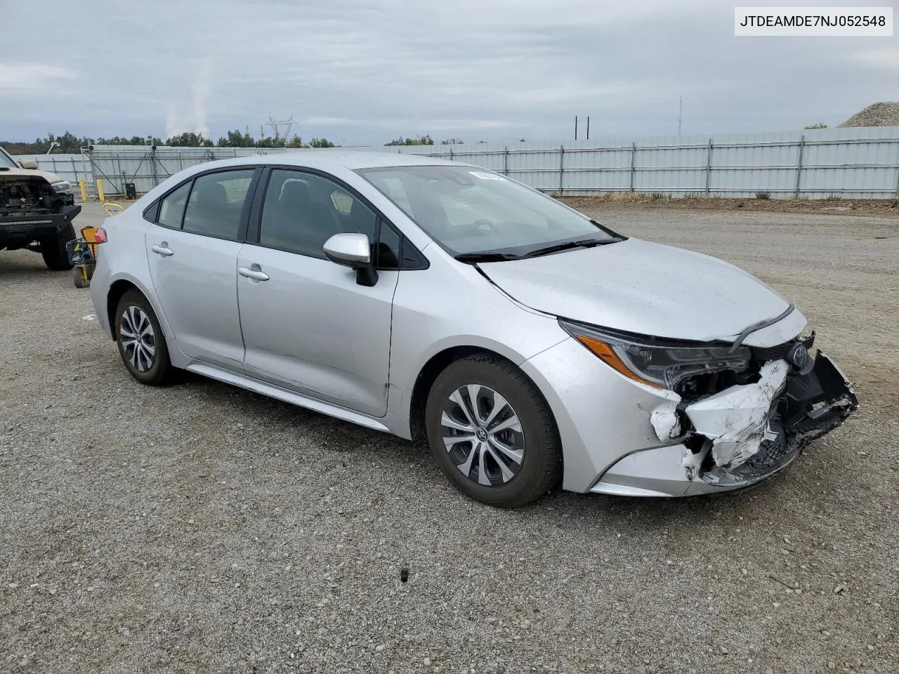 2022 Toyota Corolla Le VIN: JTDEAMDE7NJ052548 Lot: 70665784