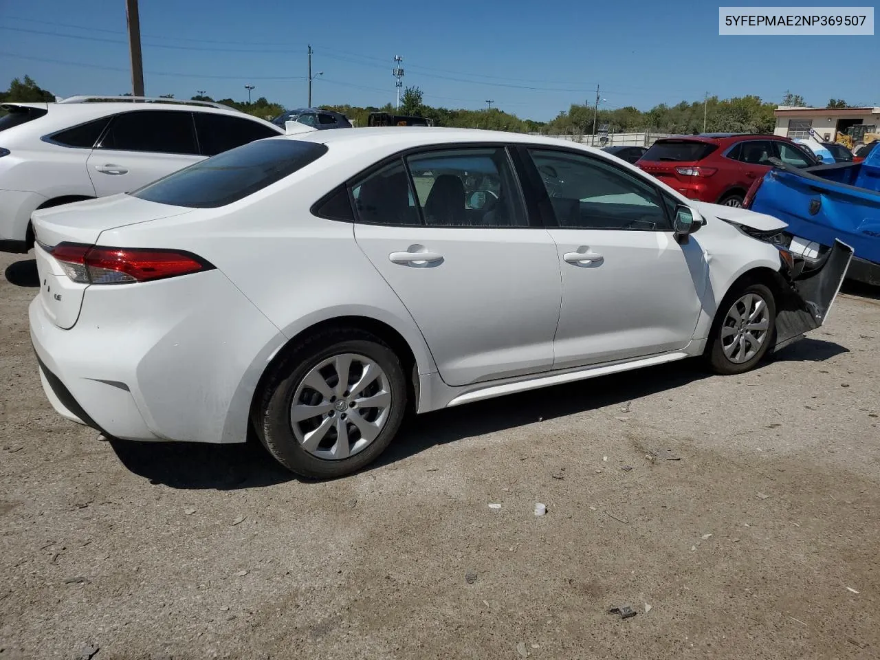 2022 Toyota Corolla Le VIN: 5YFEPMAE2NP369507 Lot: 70779064