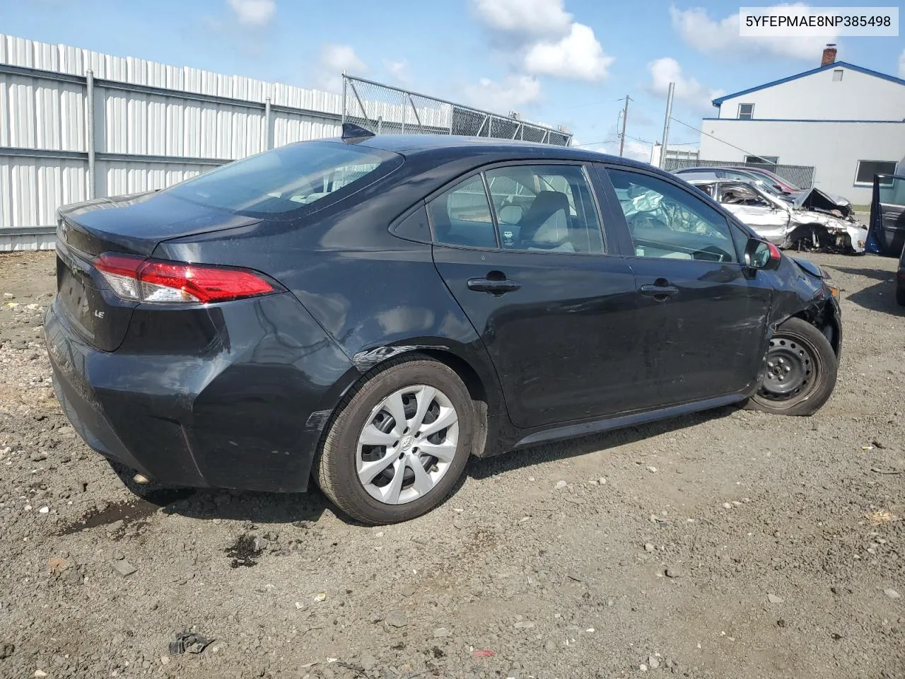 5YFEPMAE8NP385498 2022 Toyota Corolla Le