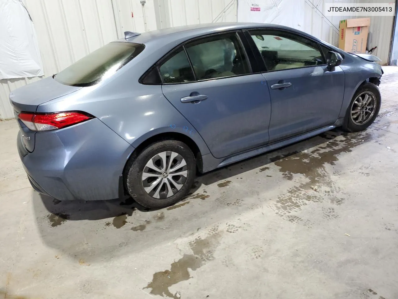 2022 Toyota Corolla Le VIN: JTDEAMDE7N3005413 Lot: 72697384