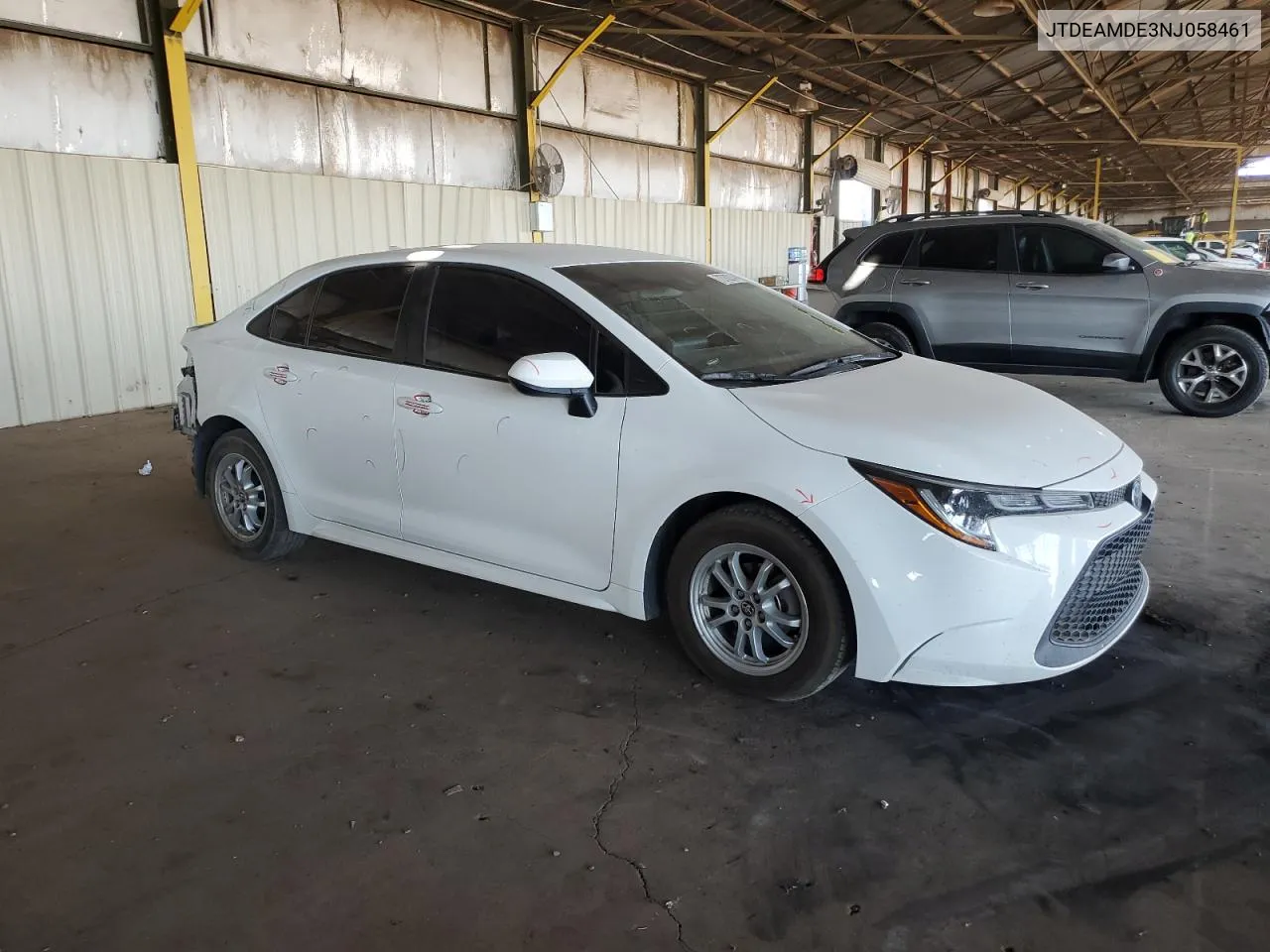 2022 Toyota Corolla Le VIN: JTDEAMDE3NJ058461 Lot: 72782214