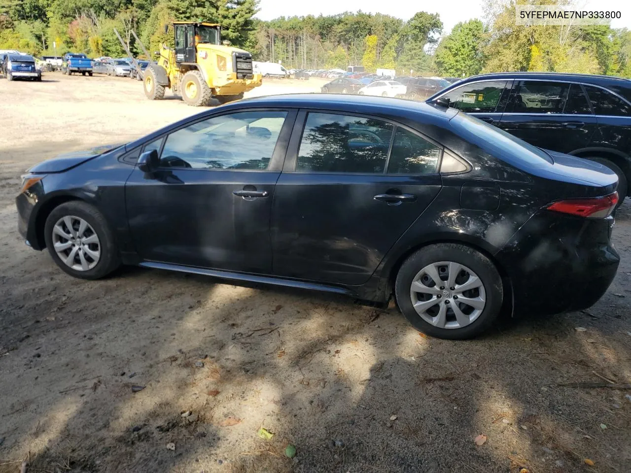 2022 Toyota Corolla Le VIN: 5YFEPMAE7NP333800 Lot: 72938254