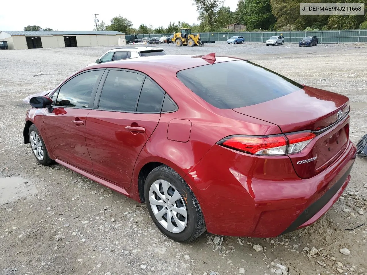 JTDEPMAE9NJ211668 2022 Toyota Corolla Le