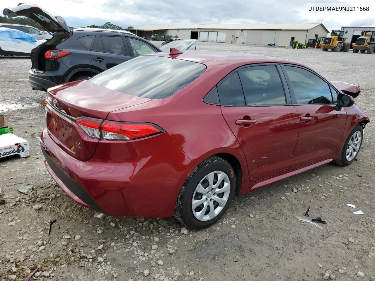 2022 Toyota Corolla Le VIN: JTDEPMAE9NJ211668 Lot: 73556074