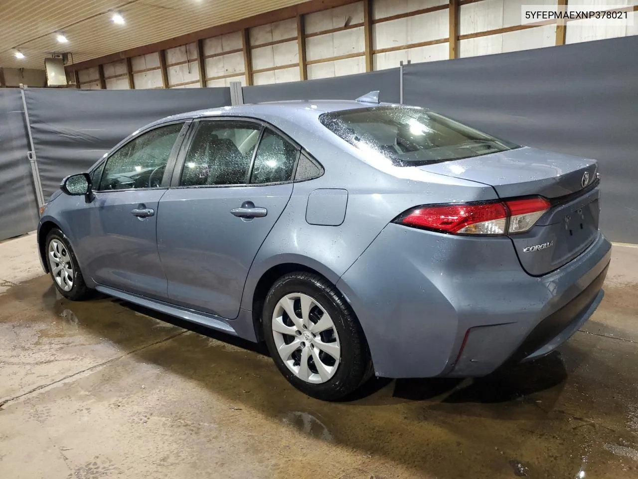 2022 Toyota Corolla Le VIN: 5YFEPMAEXNP378021 Lot: 73563074