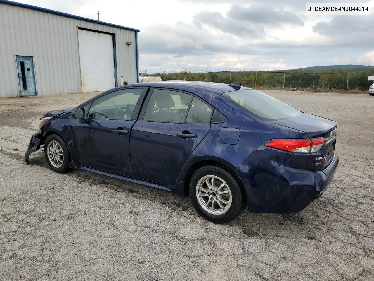 2022 Toyota Corolla Le VIN: JTDEAMDE4NJ044214 Lot: 74218844