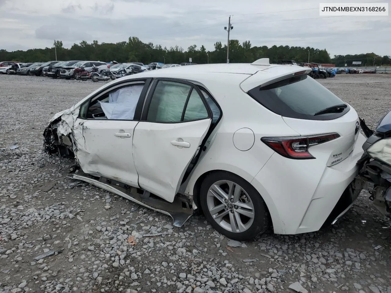 2022 Toyota Corolla Se VIN: JTND4MBEXN3168266 Lot: 74513674