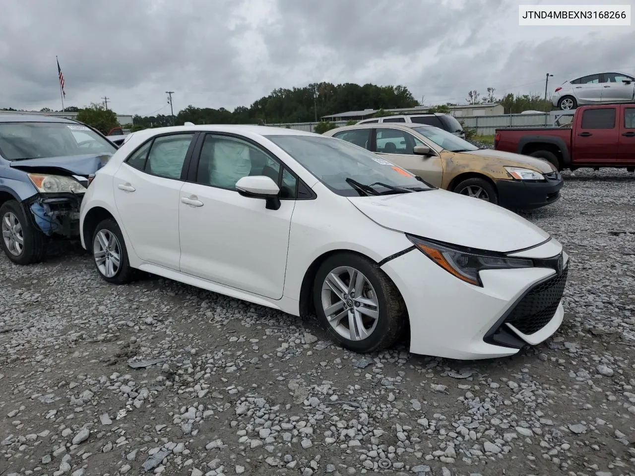 2022 Toyota Corolla Se VIN: JTND4MBEXN3168266 Lot: 74513674