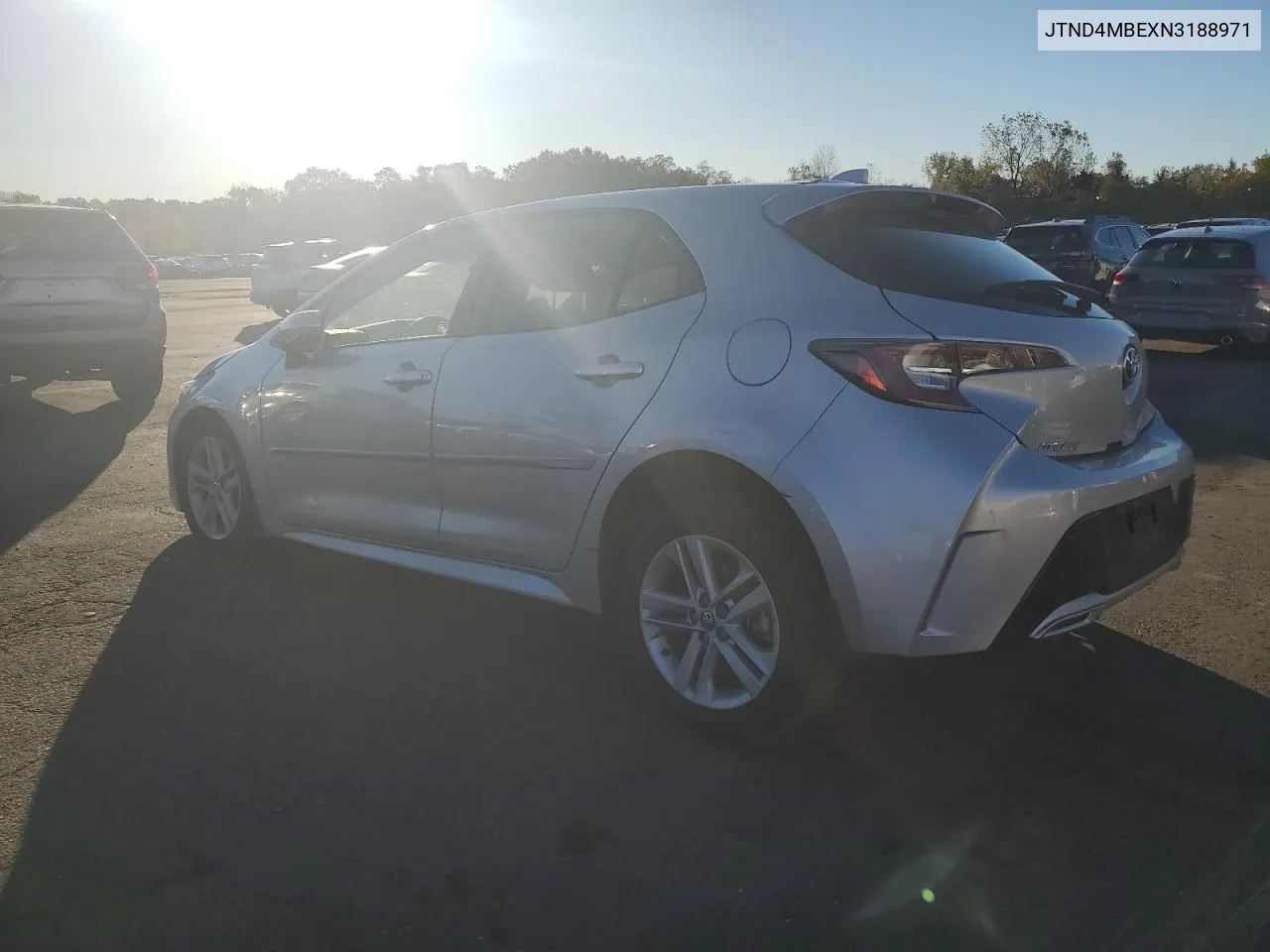 2022 Toyota Corolla Se VIN: JTND4MBEXN3188971 Lot: 76076664