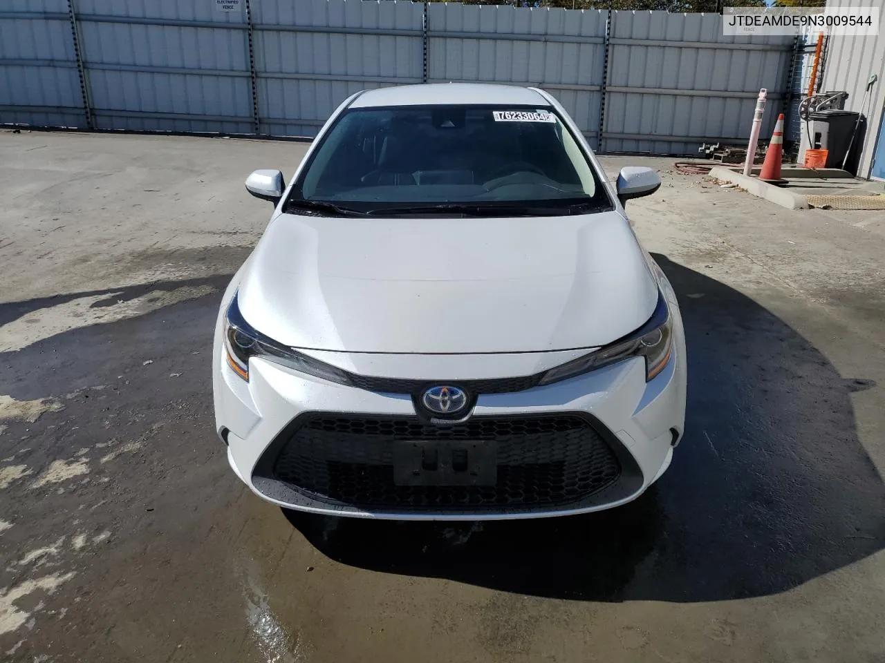 2022 Toyota Corolla Le VIN: JTDEAMDE9N3009544 Lot: 76233064