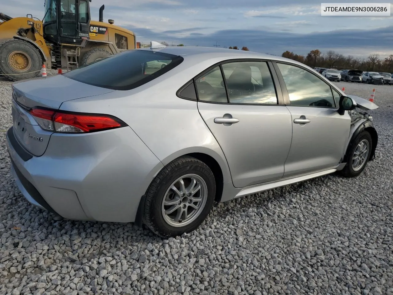 2022 Toyota Corolla Le VIN: JTDEAMDE9N3006286 Lot: 77020964