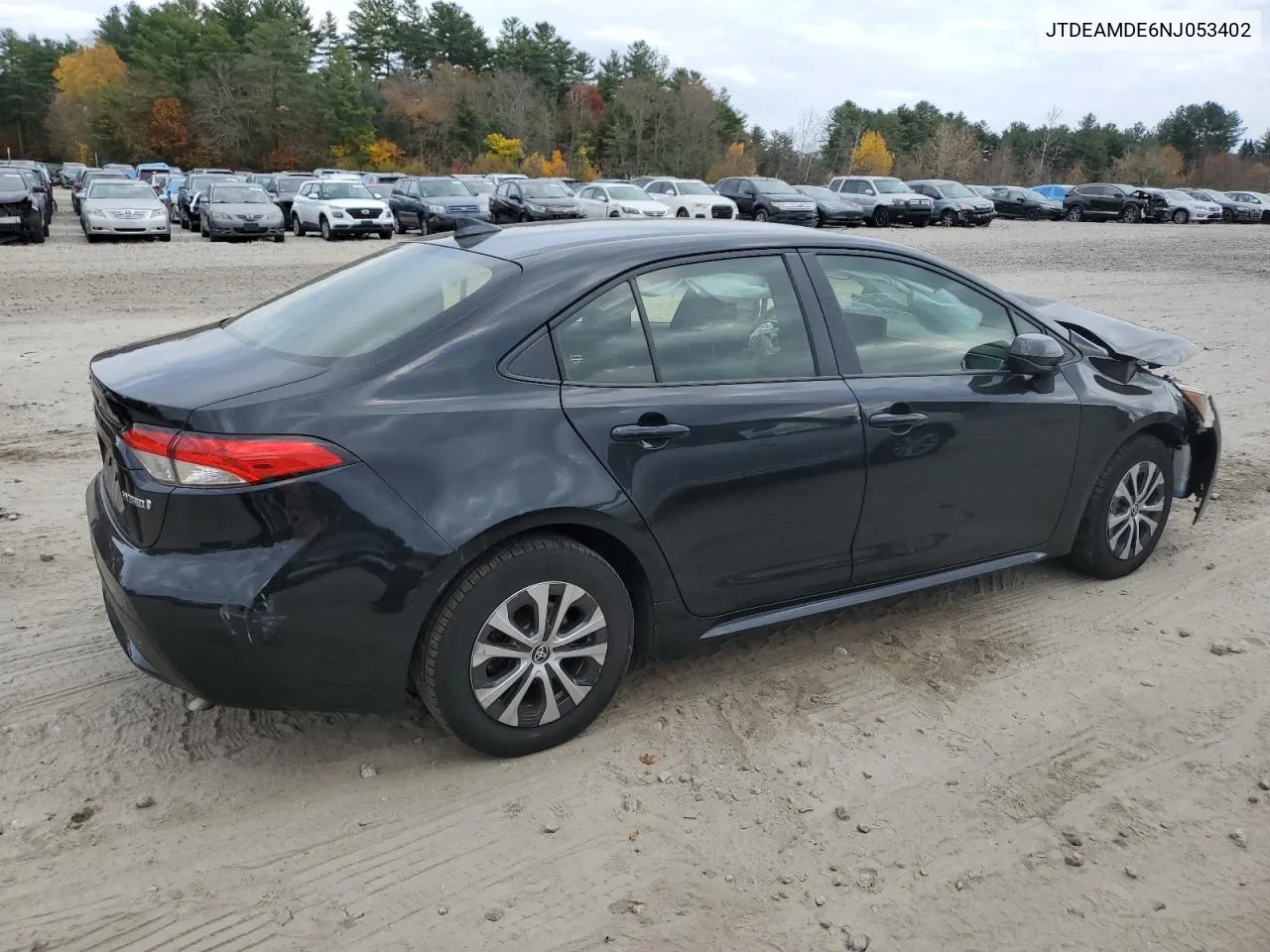 2022 Toyota Corolla Le VIN: JTDEAMDE6NJ053402 Lot: 77266774