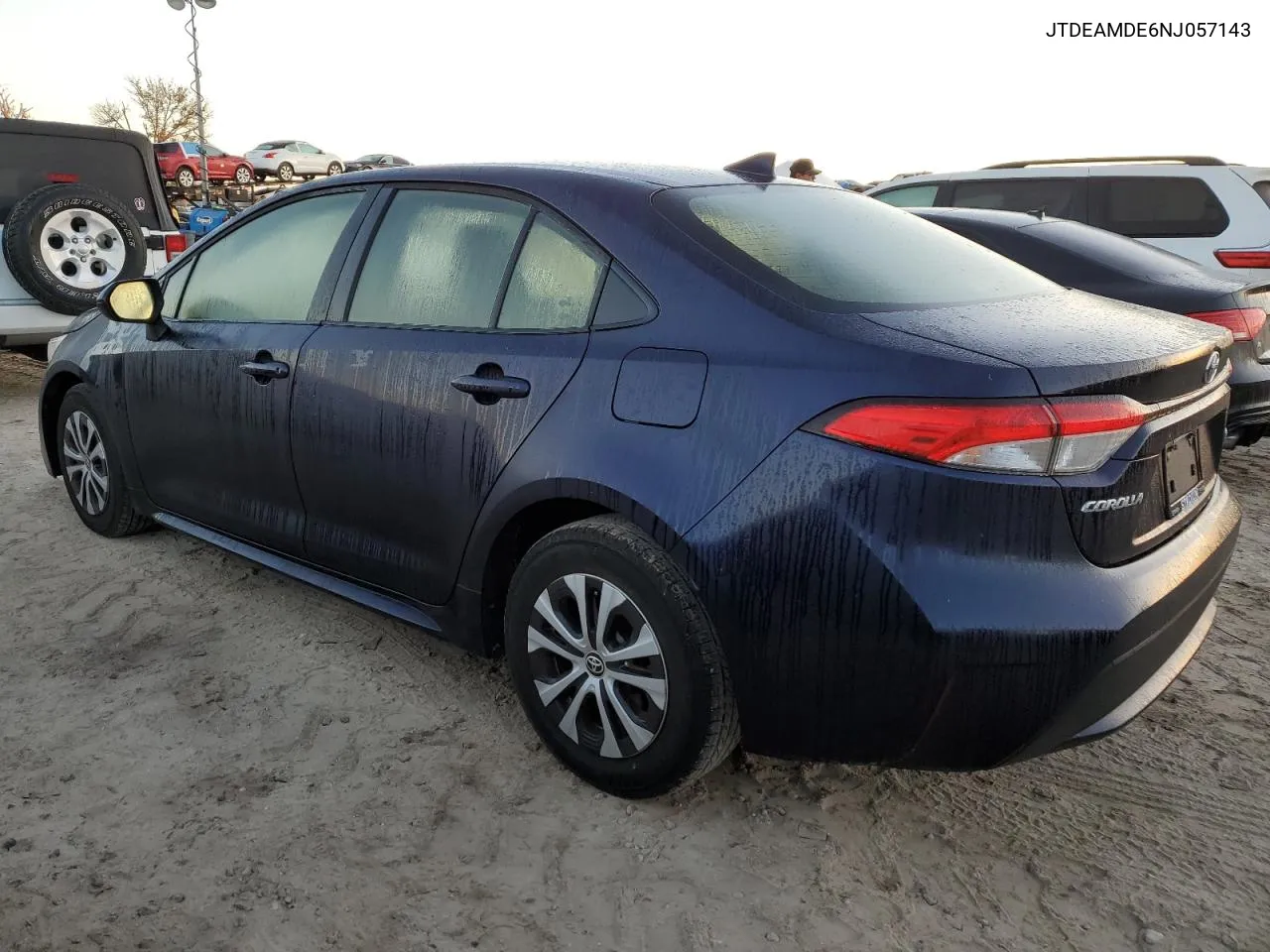 2022 Toyota Corolla Le VIN: JTDEAMDE6NJ057143 Lot: 77879064