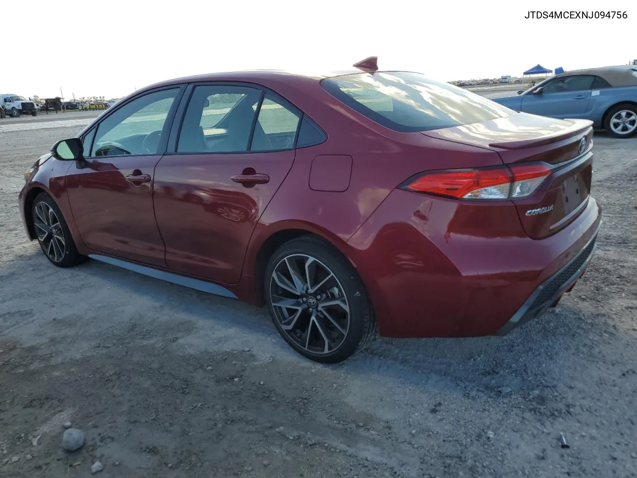 2022 Toyota Corolla Se VIN: JTDS4MCEXNJ094756 Lot: 78591824