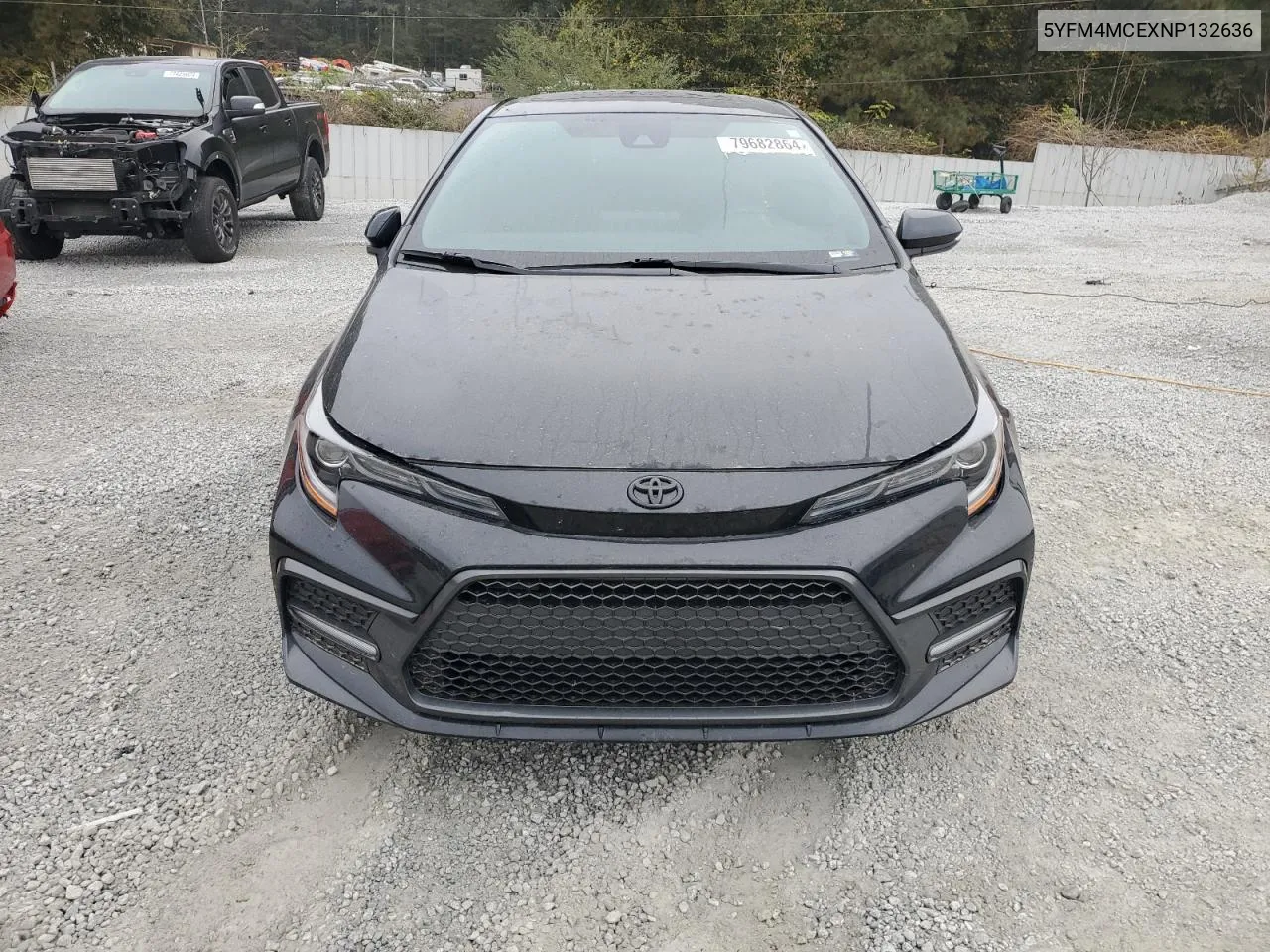 2022 Toyota Corolla Se VIN: 5YFM4MCEXNP132636 Lot: 79682864