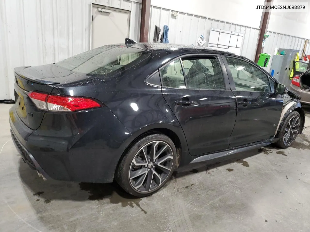 2022 Toyota Corolla Se VIN: JTDS4MCE2NJ098879 Lot: 80592114