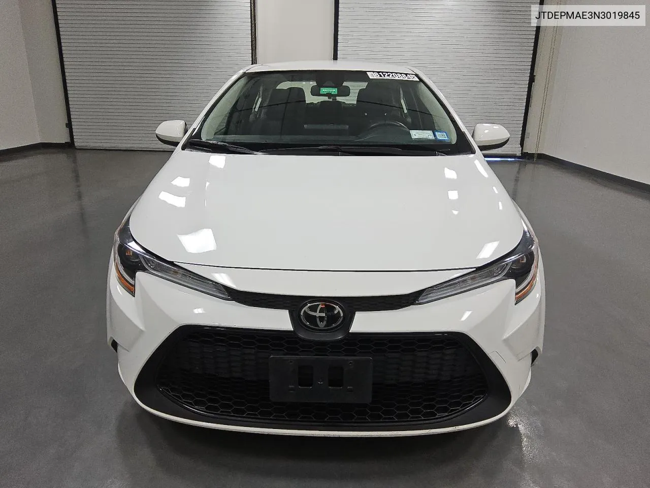 2022 Toyota Corolla Le VIN: JTDEPMAE3N3019845 Lot: 81220884