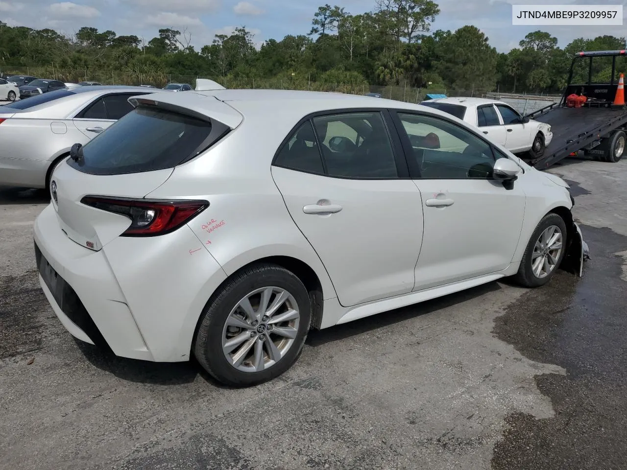 2023 Toyota Corolla Se VIN: JTND4MBE9P3209957 Lot: 48409894