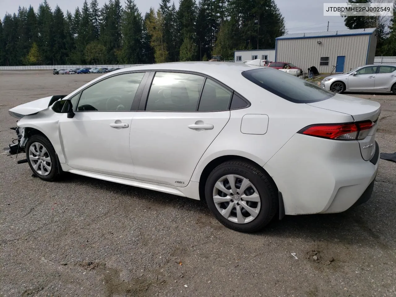 2023 Toyota Corolla Le VIN: JTDBDMHE2PJ002549 Lot: 50378594