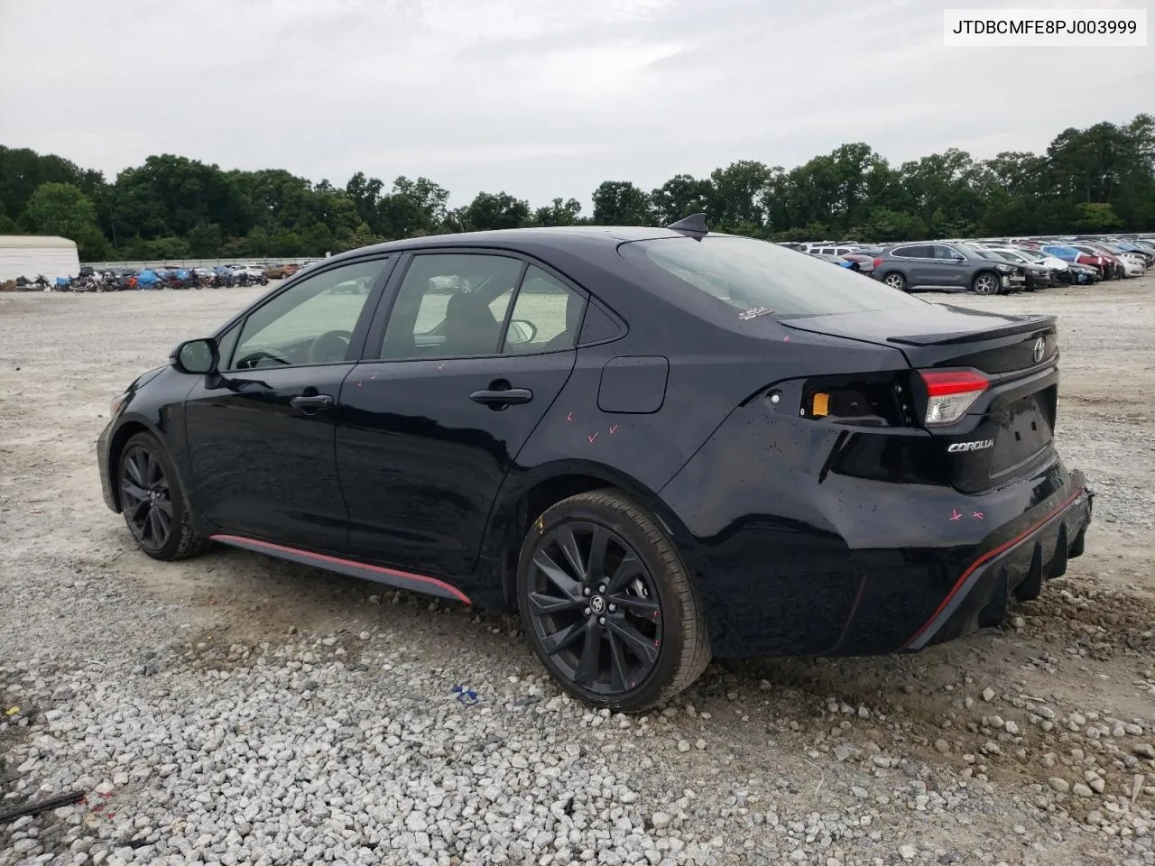 2023 Toyota Corolla Le VIN: JTDBCMFE8PJ003999 Lot: 58427744