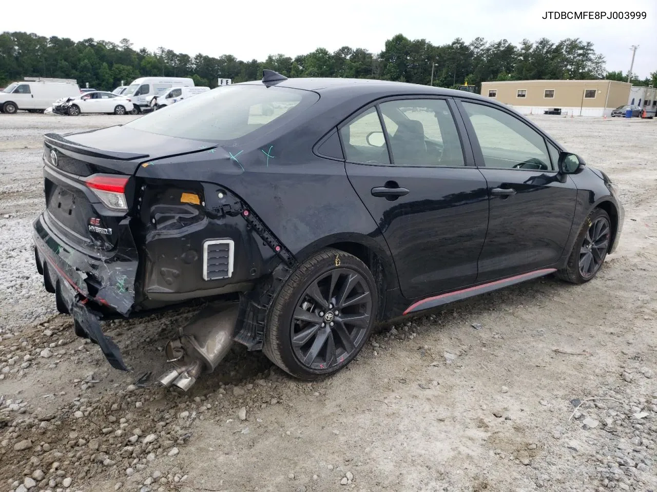 2023 Toyota Corolla Le VIN: JTDBCMFE8PJ003999 Lot: 58427744