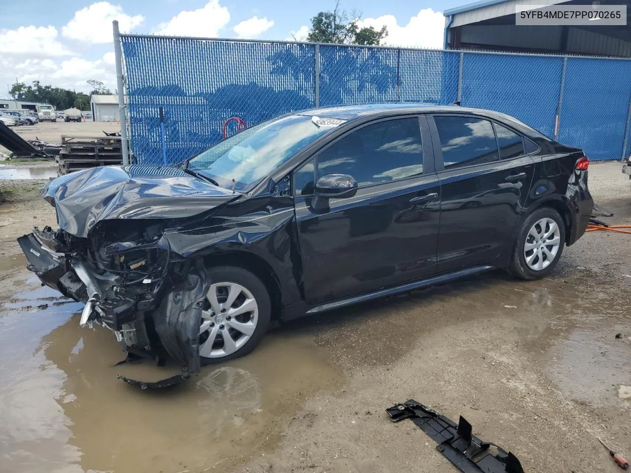 2023 Toyota Corolla Le VIN: 5YFB4MDE7PP070265 Lot: 66363944