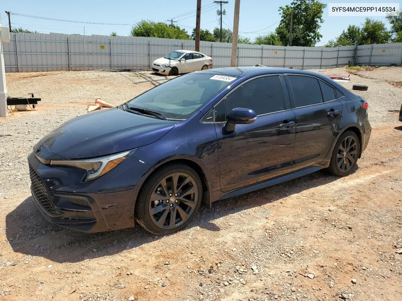 2023 Toyota Corolla Se VIN: 5YFS4MCE9PP145534 Lot: 67494954