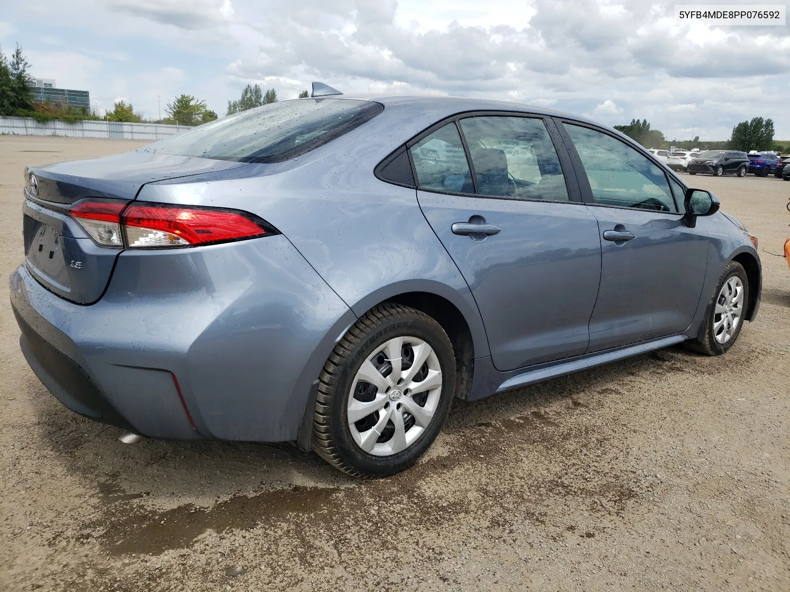 2023 Toyota Corolla Le VIN: 5YFB4MDE8PP076592 Lot: 68048804