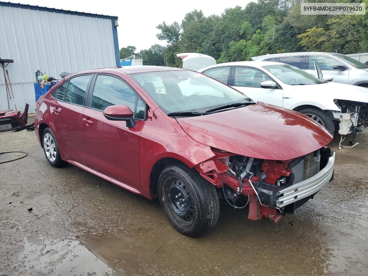 2023 Toyota Corolla Le VIN: 5YFB4MDE2PP079620 Lot: 68147654