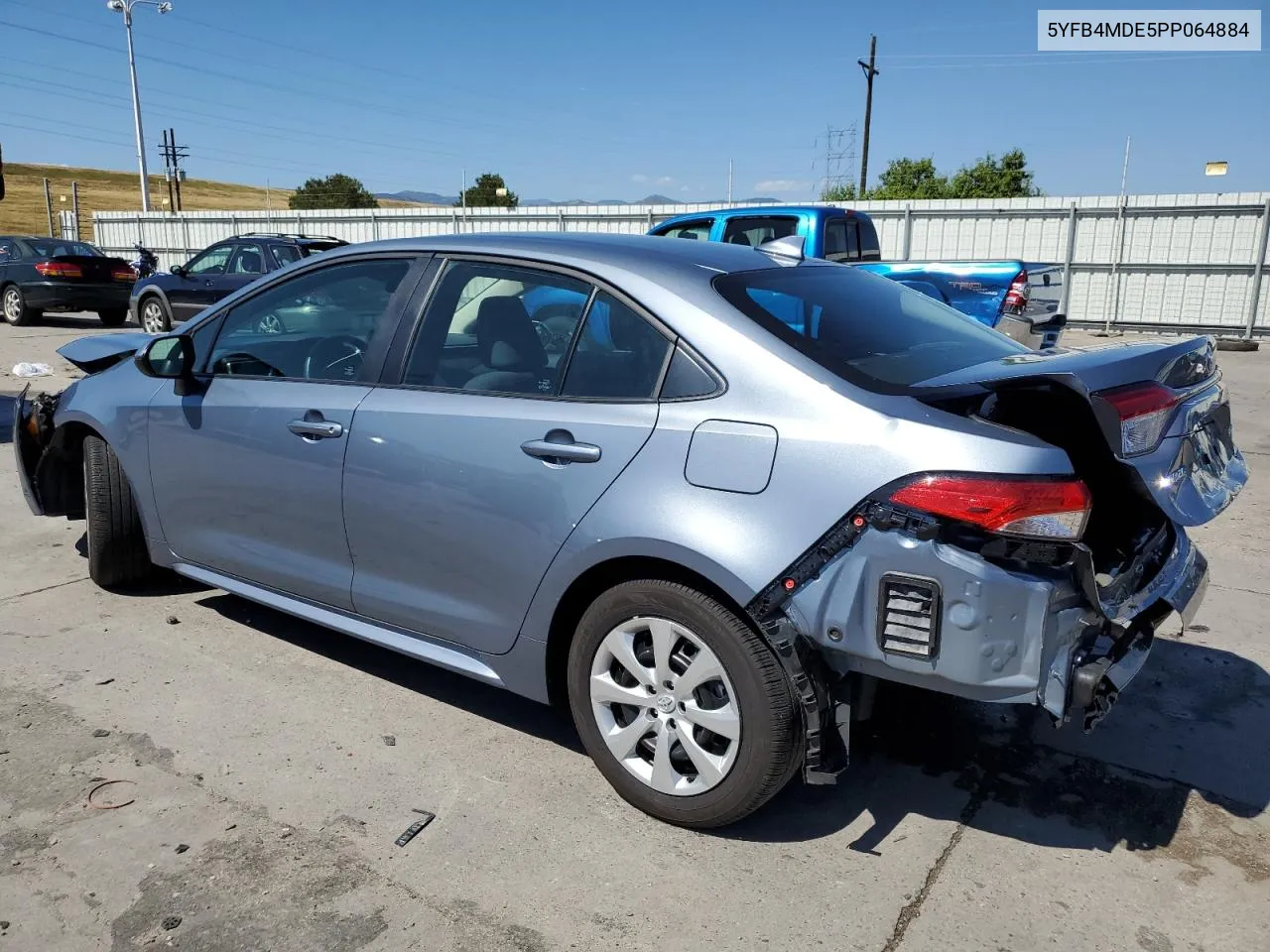 2023 Toyota Corolla Le VIN: 5YFB4MDE5PP064884 Lot: 69053724