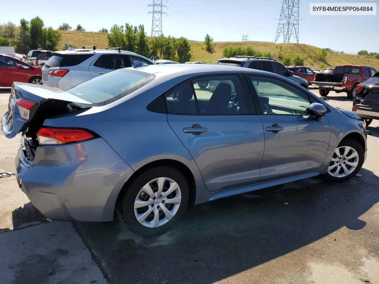 2023 Toyota Corolla Le VIN: 5YFB4MDE5PP064884 Lot: 69053724