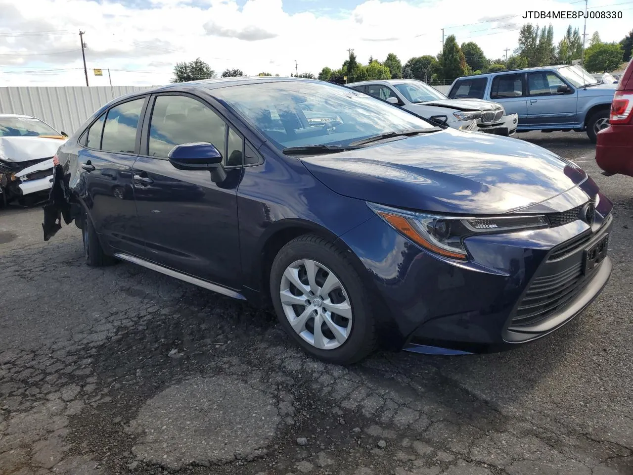 2023 Toyota Corolla Le VIN: JTDB4MEE8PJ008330 Lot: 69101414