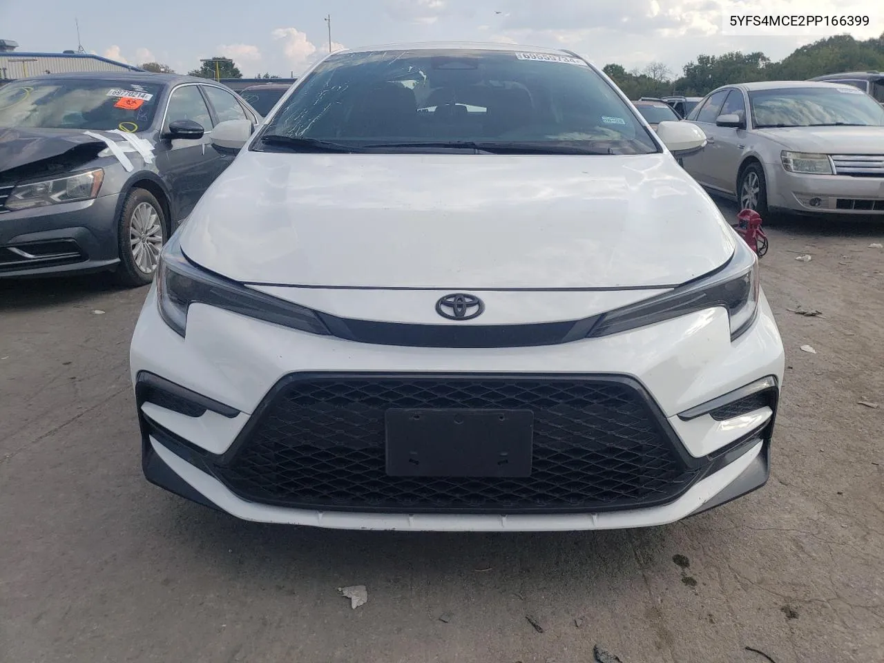 2023 Toyota Corolla Se VIN: 5YFS4MCE2PP166399 Lot: 69559734