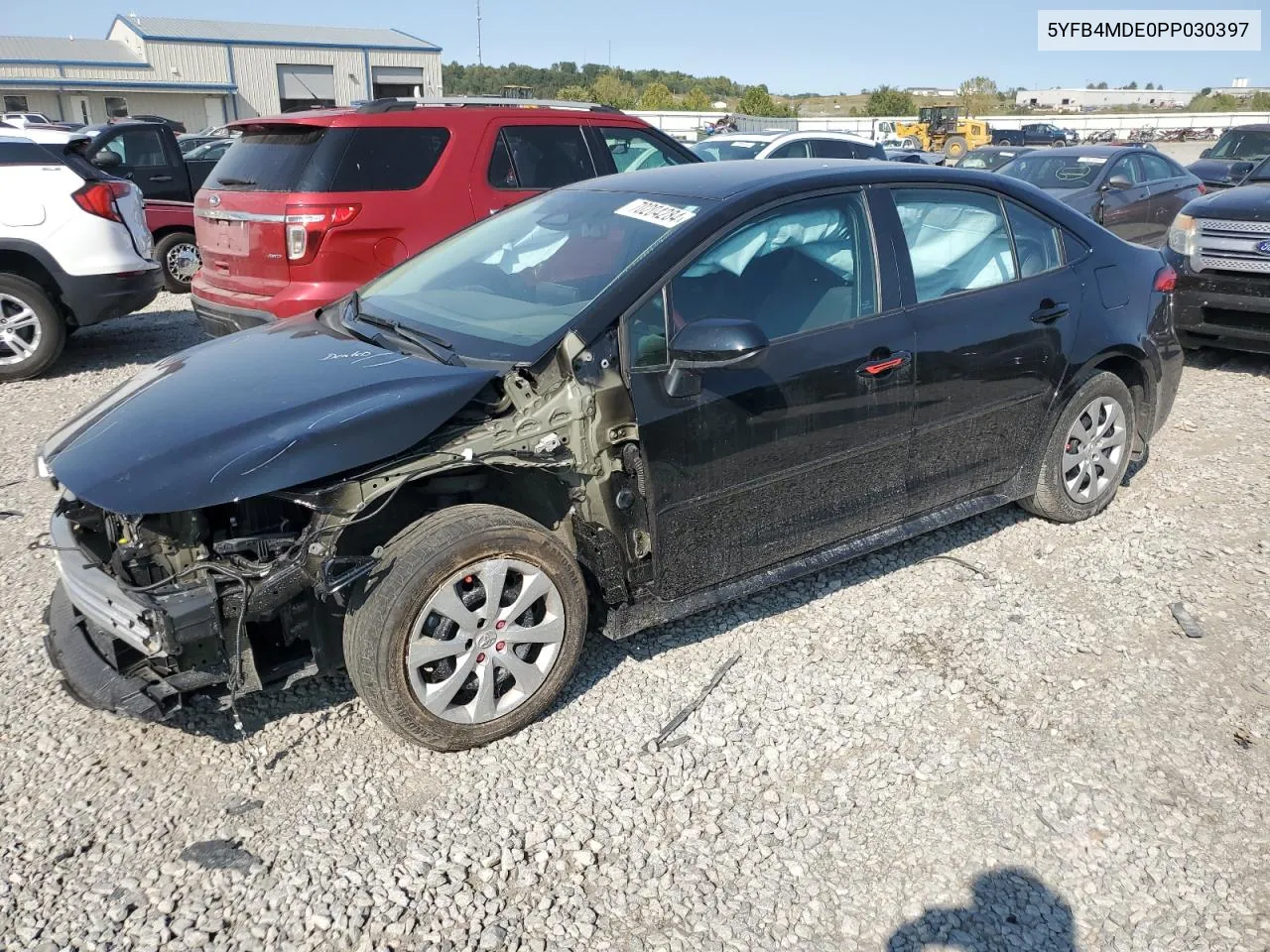 2023 Toyota Corolla Le VIN: 5YFB4MDE0PP030397 Lot: 70204284