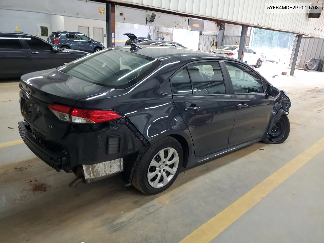 2023 Toyota Corolla Le VIN: 5YFB4MDE2PP019708 Lot: 70236784