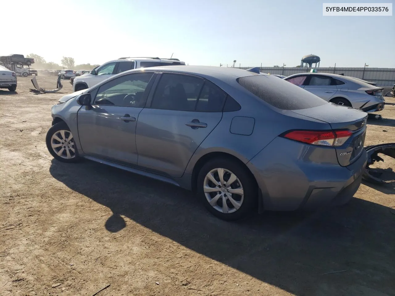 2023 Toyota Corolla Le VIN: 5YFB4MDE4PP033576 Lot: 70415274