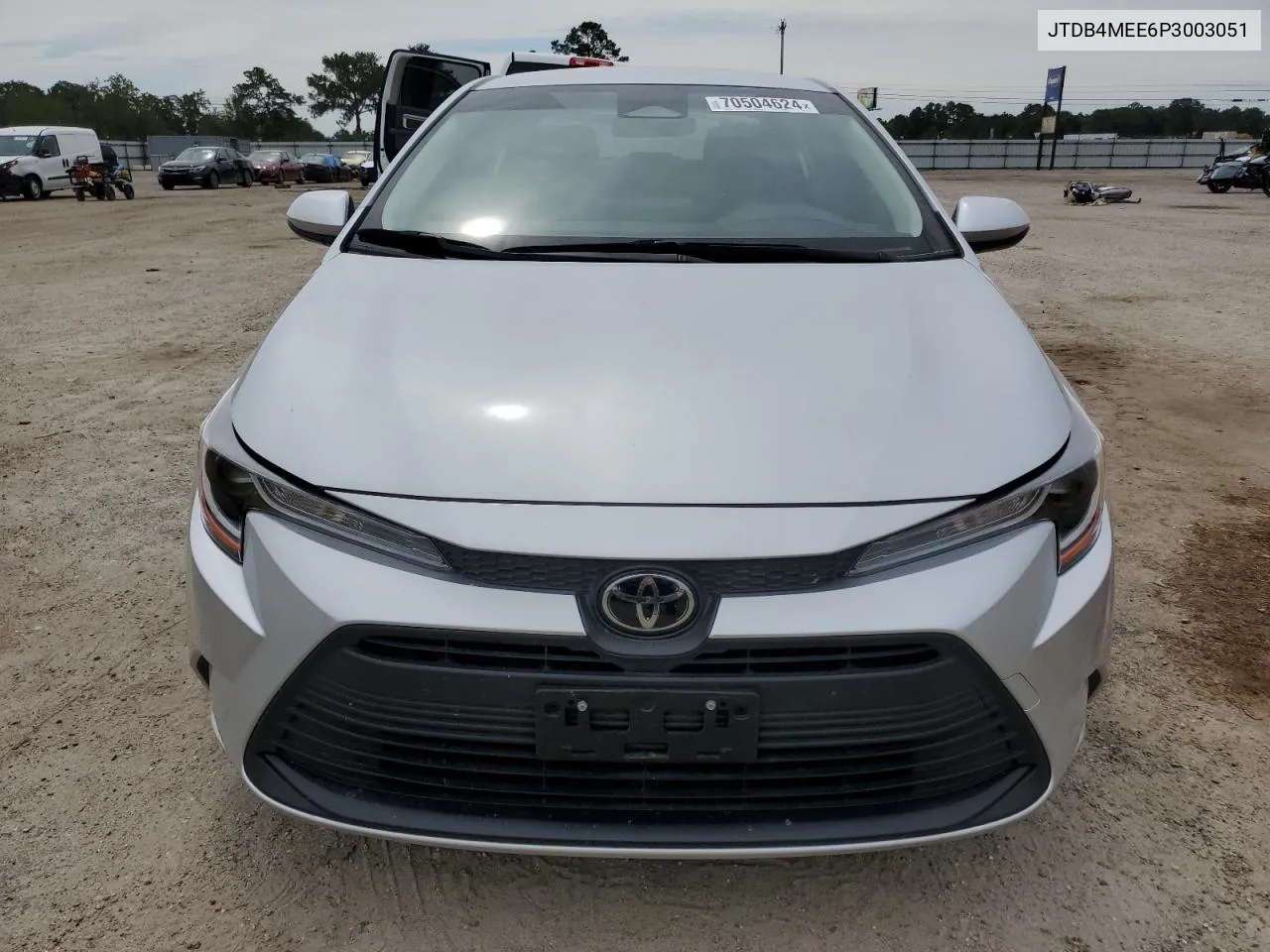 2023 Toyota Corolla Le VIN: JTDB4MEE6P3003051 Lot: 70504624