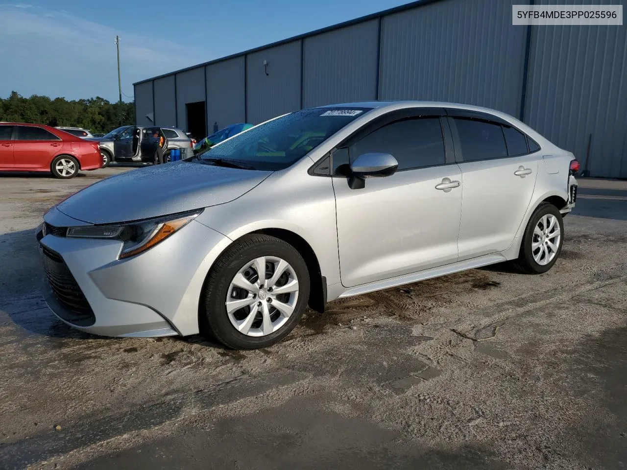 2023 Toyota Corolla Le VIN: 5YFB4MDE3PP025596 Lot: 70778994