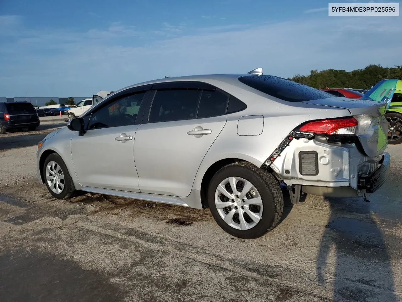 2023 Toyota Corolla Le VIN: 5YFB4MDE3PP025596 Lot: 70778994